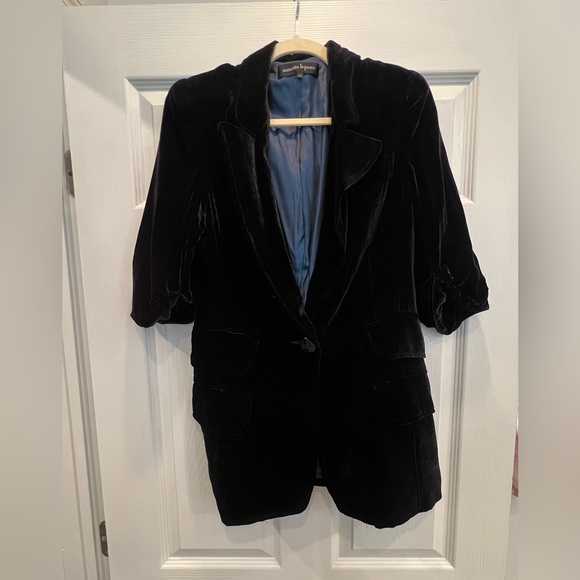 Nanette Lepore Velvet blazer - Picture 1 of 3